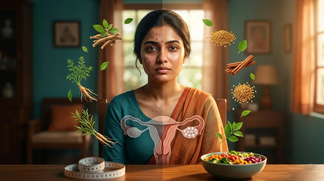 PCOS ও আয়ুর্বেদ — মহিলাদের স্বাস্থ্য, আর্তব-দুষ্টি ও জীবনযাত্রা ব্যবস্থাপনা